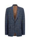 Check pattern no cheat single jacket charcoal - PAUL SMITH - BALAAN 1