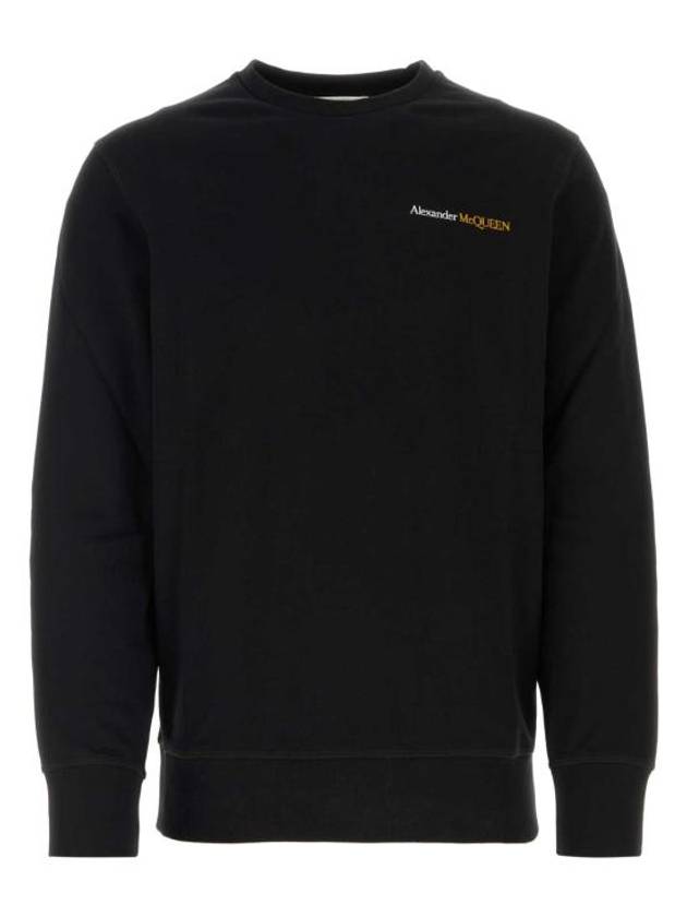 Hooded Sweatshirt 781868QXAAC 1000 Black - ALEXANDER MCQUEEN - BALAAN 1