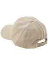 Tyron Logo Cotton Ball Cap Ecru Red - ISABEL MARANT - BALAAN 4