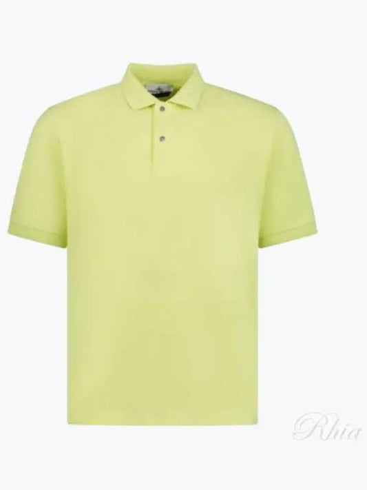 Men s collar short sleeved t shirt 8015202G4 V0031 - STONE ISLAND - BALAAN 1