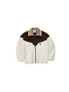 LVS Logo Fleece Jacket Brown - YCW - BALAAN 2