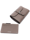 Brillant Compact Half Wallet Tourterelle - DELVAUX - BALAAN 6