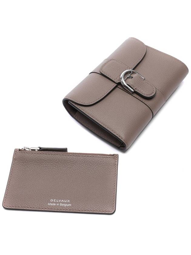 24SS Women's Briand Compact Half Wallet AB0493AAU0 82DPA 24S - DELVAUX - BALAAN 5