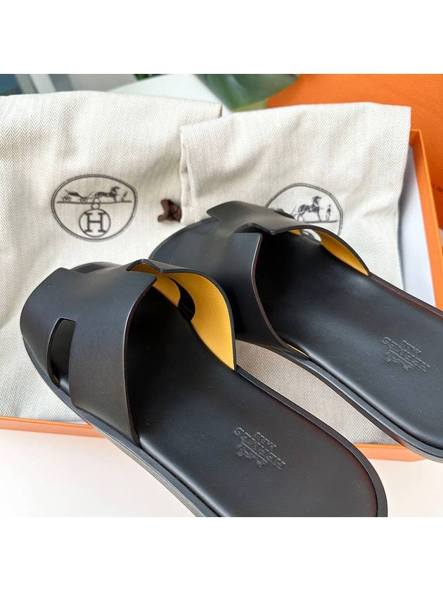 Izmir Sandal Calfskin & Noir - HERMES - BALAAN 8