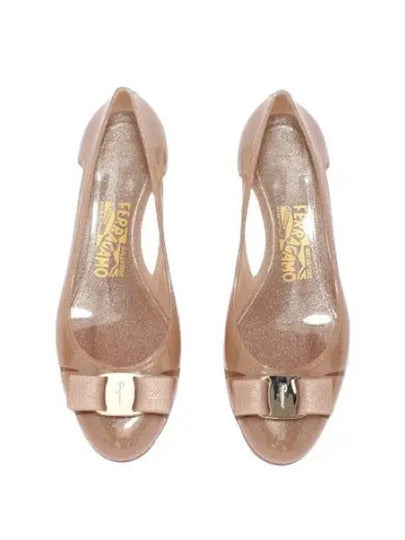 Vara Bow Jelly Ballet Flat Amaraetti - SALVATORE FERRAGAMO - BALAAN 2