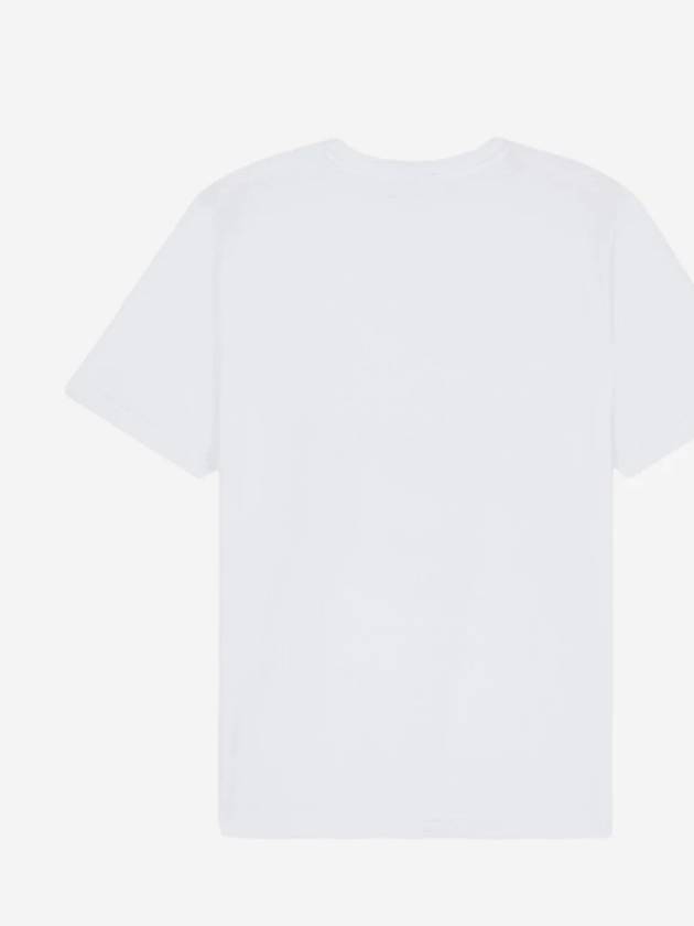 Speedy Fox Patch Comfort Short Sleeve T-Shirt White - MAISON KITSUNE - BALAAN 4