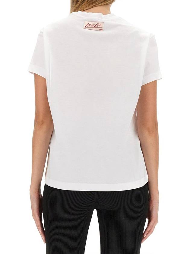 23 fw T-shirt WITH logo 6J02413SPY359000 B0040497666 - STELLA MCCARTNEY - BALAAN 4