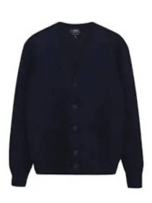 Soft Lambskin Ama Cardigan Navy - A.P.C. - BALAAN 2