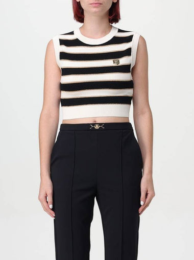 Top crop a righe Elisabetta Franchi - ELISABETTA FRANCHI - BALAAN 1