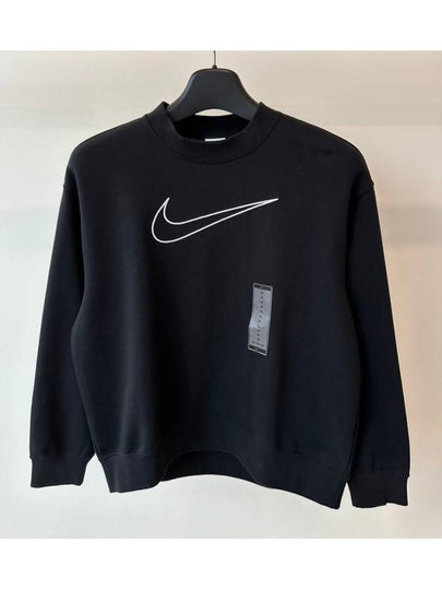 Dri-Fit Get Fit Graphic Crew Neck Sweatshirt Black - NIKE - BALAAN 2