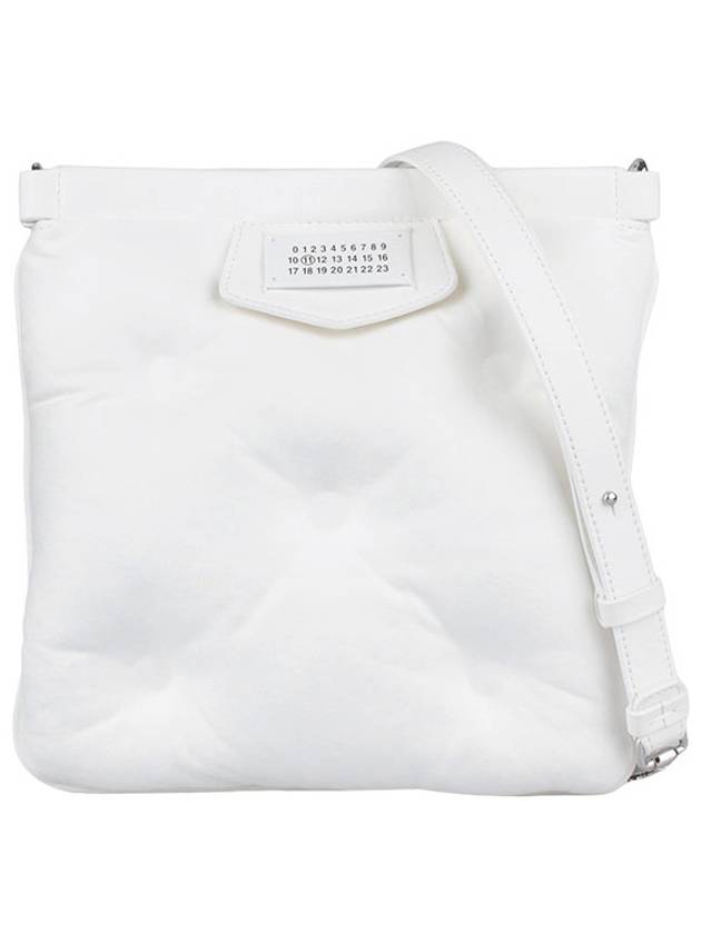 Glam Slam Flat Cross Bag White - MAISON MARGIELA - BALAAN 2