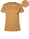 Papaia Logo Short Sleeve T-Shirt Camel - MAX MARA - BALAAN 2