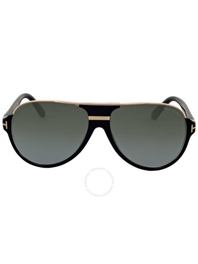 Eyewear Dimitri Pilot Frame Sunglasses FT033401P - TOM FORD - BALAAN 2