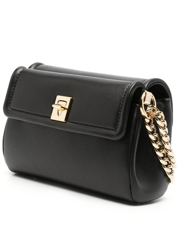 Garavani Chain Cross Bag Black - VALENTINO - BALAAN 4