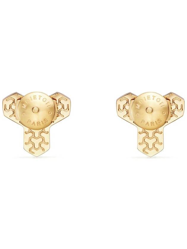 Muriel earrings 13 gold motherofpearl motif 2 - MOIETOII PARIS - BALAAN 2