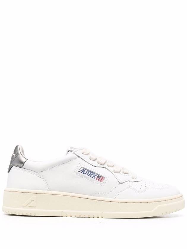 Medalist Silver Tab Low Top Sneakers White - AUTRY - BALAAN 2