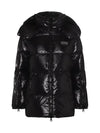 Women s Duck Down Padded Jacket Aloro Belted Heavy VDDJ96036 BKS - DUVETICA - BALAAN 3