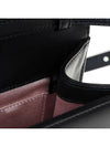 Interlocking GG Leather Small Shoulder Bag Black - GUCCI - BALAAN.