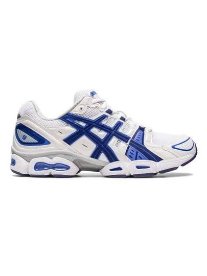 Gel Nimbus 9 Low Top Sneakers White Indigo Blue - ASICS - BALAAN 2