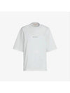 Logo Cotton Short Sleeve T-Shirt White - MARNI - BALAAN 2