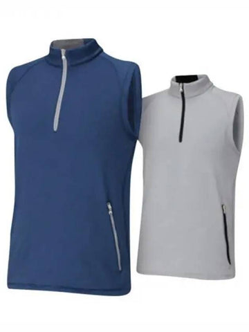 Climahit Half Zip Vest Golf Tops Domestic Product GQG022081776858 - ADIDAS GOLF - BALAAN 1