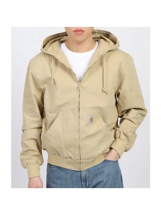 Dearborn Canvas Active Hooded Jacket Bourbon Aged Canvas - CARHARTT WIP - BALAAN 1