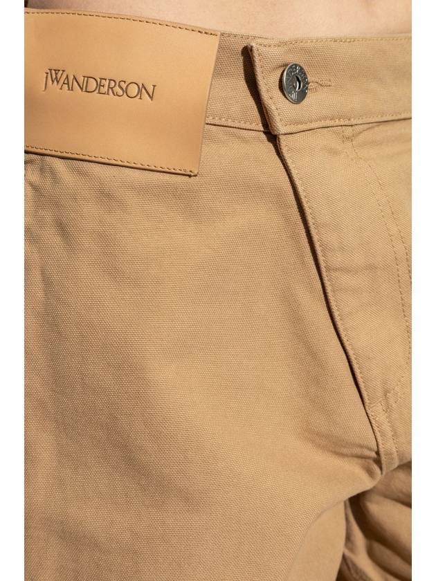 JW Anderson Jeans With Logo, Women's, Beige - JW ANDERSON - BALAAN 5