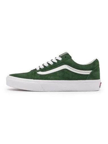 Old School Fig Suede Douglas Low Top Sneakers Green - VANS - BALAAN 1