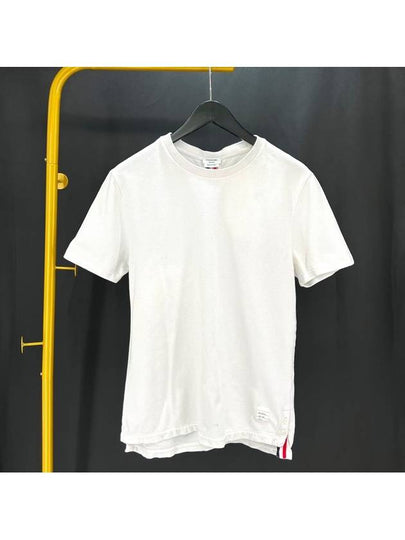 Baeksamseon short sleeve t shirt white size 3 - THOM BROWNE - BALAAN 2