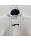 airport tape print hoodie - OFF WHITE - BALAAN.