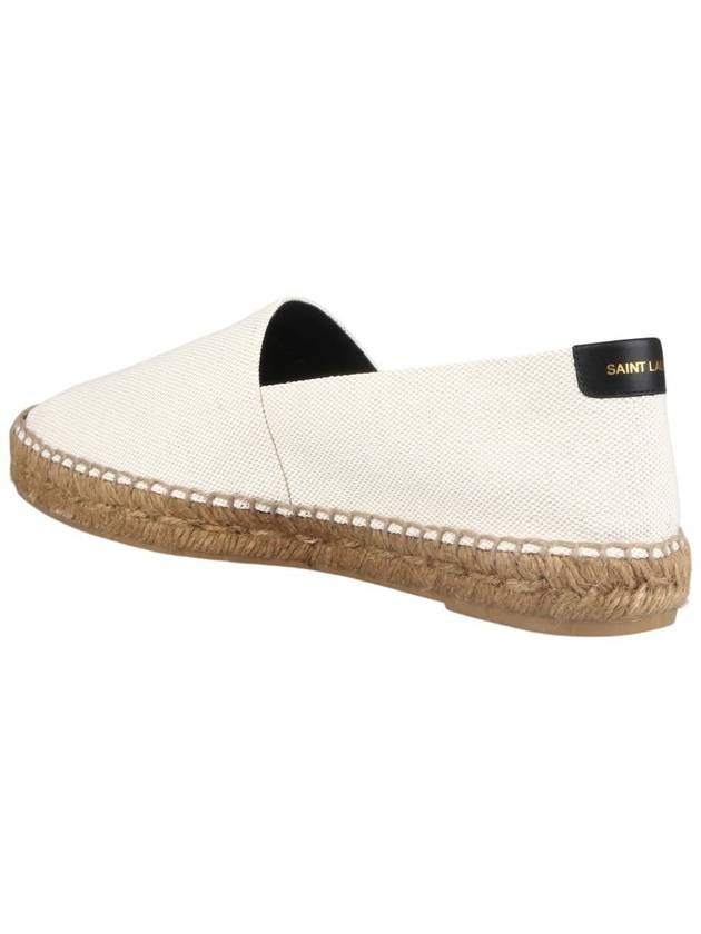 Logo Monogram Espadrilles Beige - SAINT LAURENT - BALAAN 11