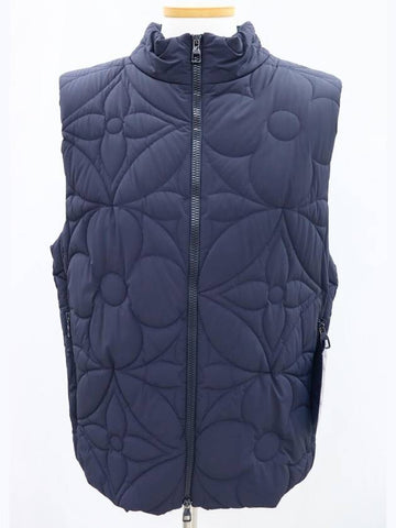 LVSE Padded Monogram Flower Gilet Vest 1A8XF0 - LOUIS VUITTON - BALAAN 1