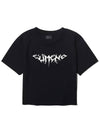 EL Strange Crop Short Sleeve T-Shirt Black - ELIMENO - BALAAN 1