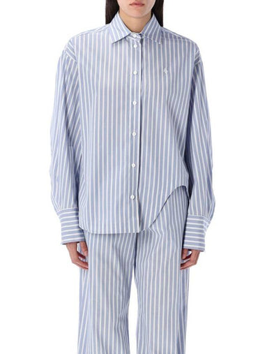 The Attico Eliza Striped Shirt - THE ATTICO - BALAAN 1