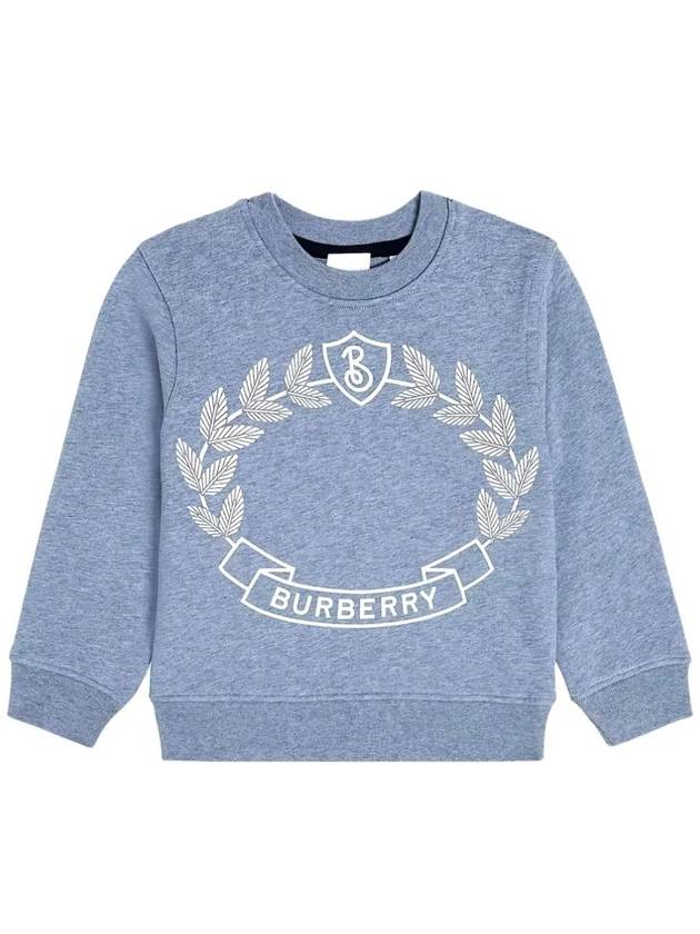 Kids T Shirt 8072330 B6339 SMOKEYSLATEBLUMEL - BURBERRY - BALAAN 2