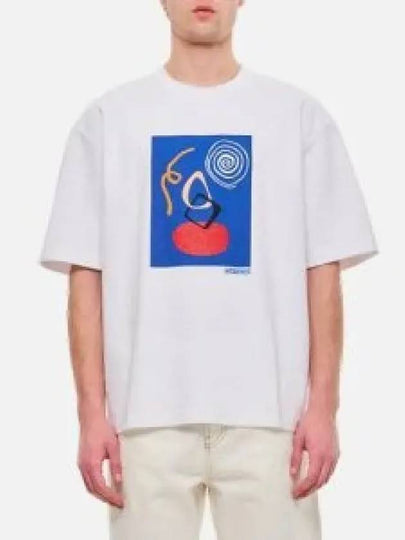 Le Cuadro Arty Painting Short Sleeve T-Shirt White - JACQUEMUS - BALAAN 2