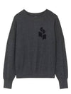 Men's Evans Logo Sweatshirt Grey - ISABEL MARANT - BALAAN 2