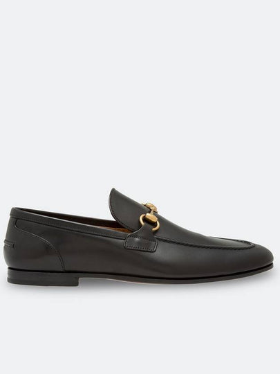 Jordaan Leather Loafers Black - GUCCI - BALAAN 2