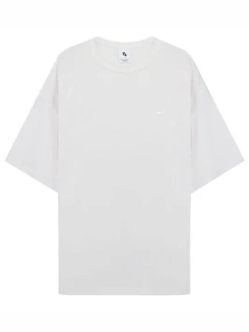 Men s Solo Swoosh Short Sleeve Knit Top T Shirt - NIKE - BALAAN 1