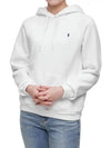 W Fleece Pullover Hoodie White - POLO RALPH LAUREN - BALAAN 1