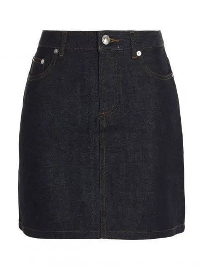 Women's Jupe Standard Denim H-Line Skirt - A.P.C. - BALAAN 2