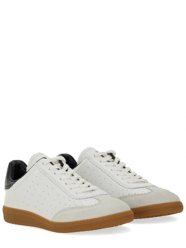 Bryce Logo Tab Low Top Sneakers White - ISABEL MARANT - BALAAN 3