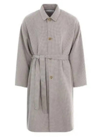 Belt coat gray B90663 1234931 - ACNE STUDIOS - BALAAN 1