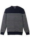 Binic Striped Sailor Knit Top Marine - SAINT JAMES - BALAAN 1