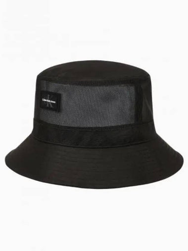 Jeans Sports Essential Bucket Hat Black - CALVIN KLEIN - BALAAN 1