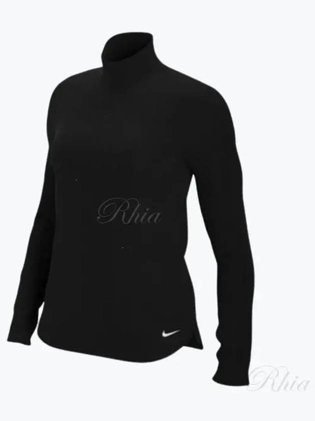 Women's Therma-Fit One Long Sleeve T-Shirt Black - NIKE - BALAAN 2