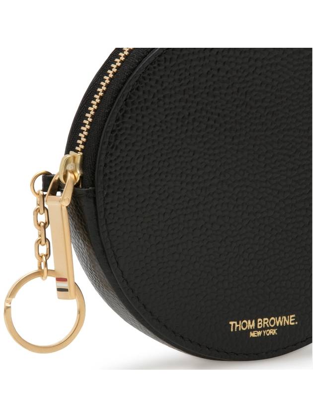 Round Coin Keyring Wallet FAW066A 00198 - THOM BROWNE - BALAAN 4