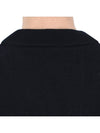 De Coeur Logo Wool Cardigan Black - AMI - BALAAN 10