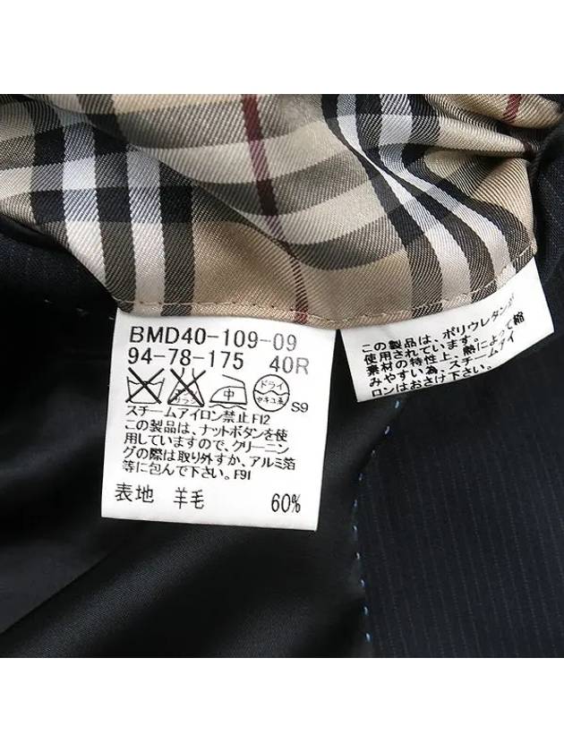 Smith Market used luxury goods black jacket men s clothing - BURBERRY - BALAAN 5