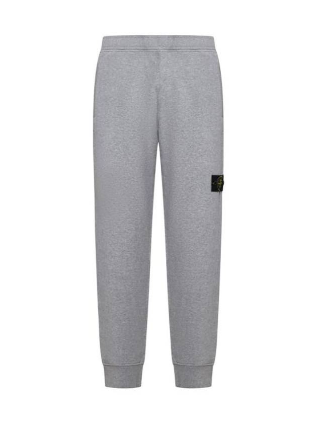 Signature Wappen Patch Cotton Baggy Pants Grey - STONE ISLAND - BALAAN 2